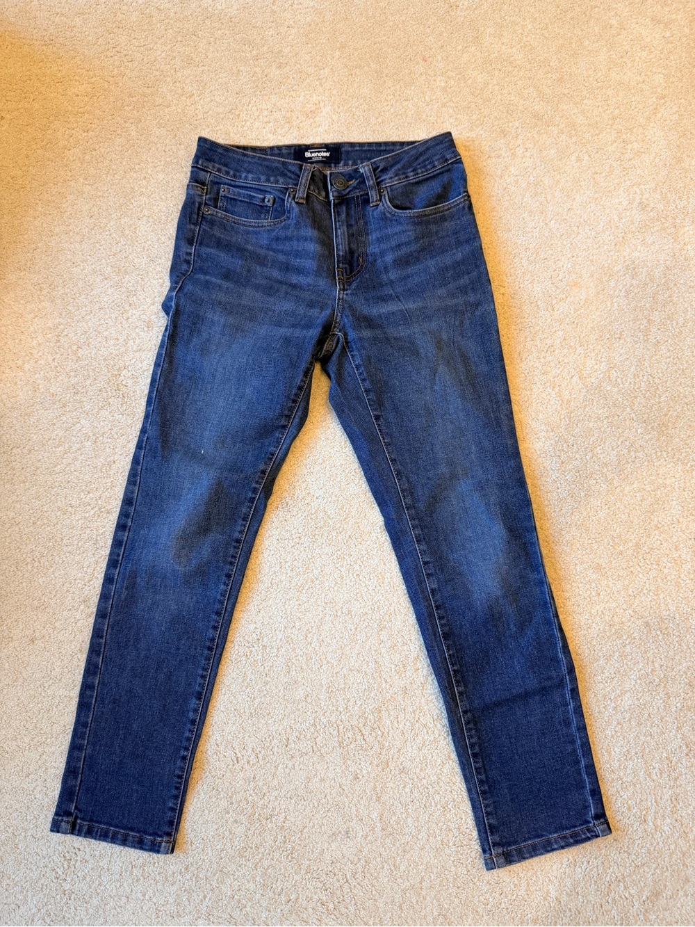 Bluenotes Kids Dark Blue Straight Leg Jeans